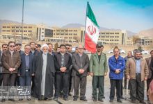 مراسم تجدید میثاق ، گلباران و عطر افشانی در مزار شهدای گمنام دانشگاه های شاهرود 